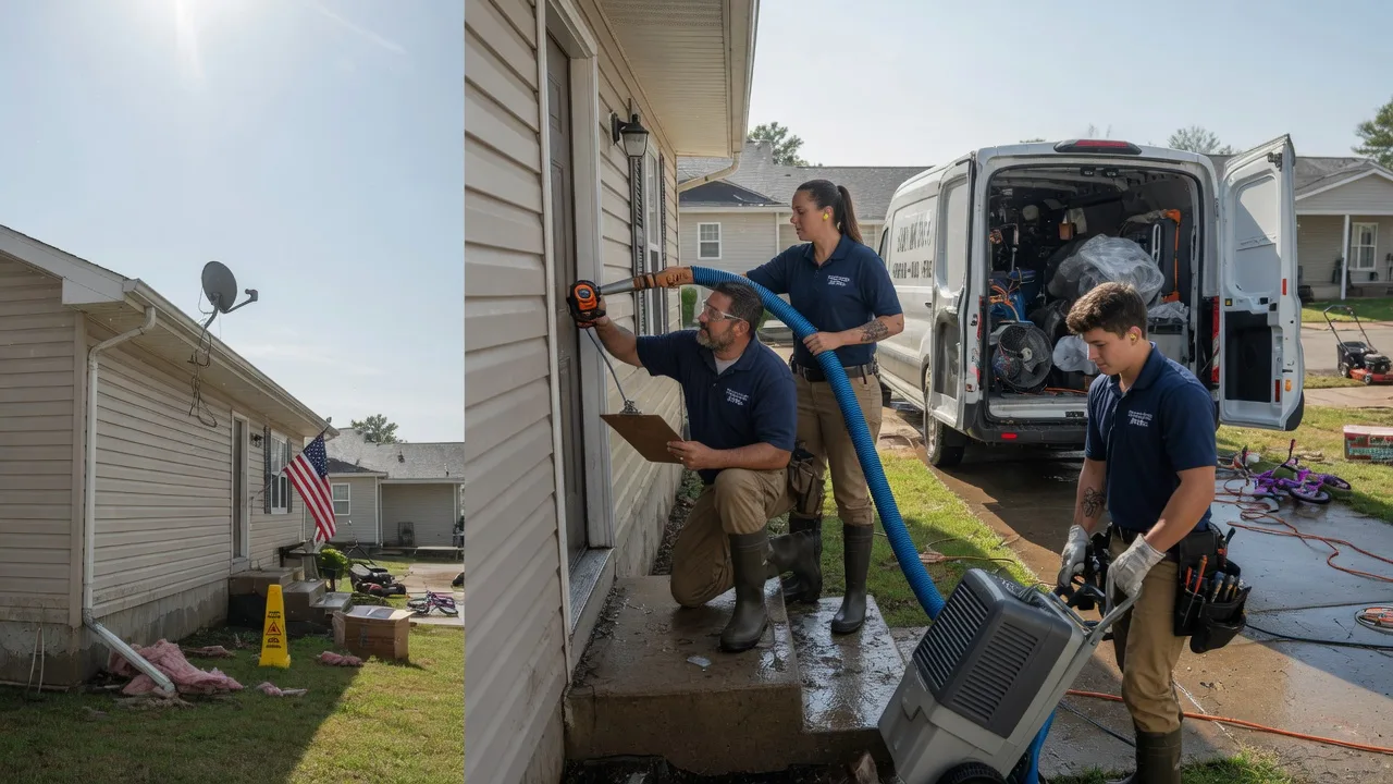 Ceiling Water Damage Restoration in Tidioute, PA near me